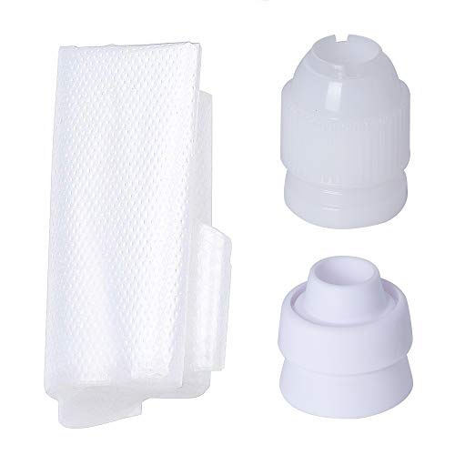 DodoBee 20 Pcs Pontas de Tubulacao, Grandes Pontas de Confeiteiro de Aco Inoxidavel Premium, Dicas d