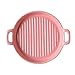 1 Pezzo Nordic Ware Teglia Rotonda Binaurale Teglia Da Cottura Sushi Piastra Per Cottura Rosa