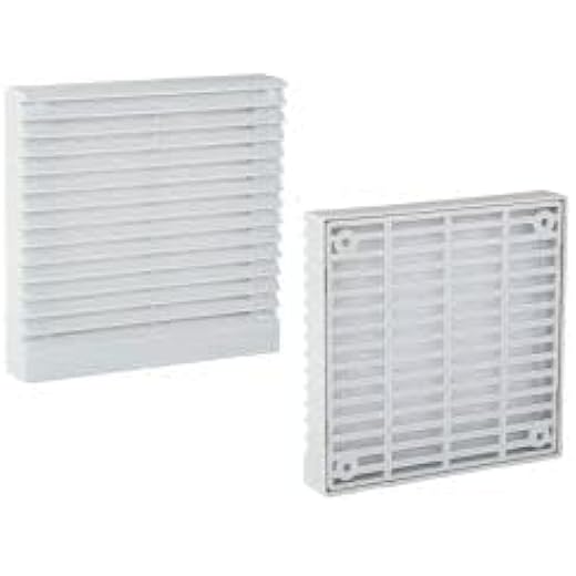 POWER Air Vent Fan Filter for Electrical Panel with Screw se