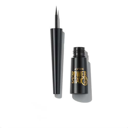 AVON Tinta Sopracciglia Power Stay - Soft Black | Lunga Tenuta per un Look Definito | Formula Semipermanente e Waterproof Fino a 3 Giorni | 2,5g