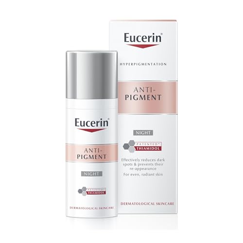 Eucerin Anti-Pigment Night Cream 50ml, Enriched Night Cream to Reduce Appearance of Age Spots, Nourishing Cream with Thiamidol for Treatment of Hyperpigmentation