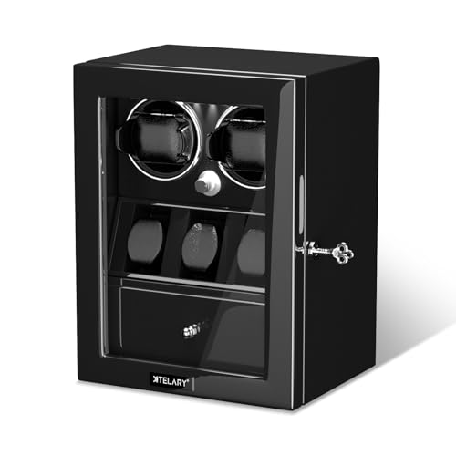 XTELARY ���C���f�B���O�}�V�[�� 2�{����+3�{���[ �����������v�P�[�X �E�H�b�`���C���_�[ ���{���}�u�`���[�^�[ ���������グ�@ �r���v�����_�[ �É� LED�Ɩ����� (�u���b�N)