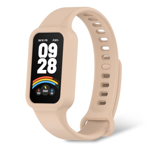 [YANMONGI] For Xiaomi Band 9 Active �o���h �V���R���� �����x���g �ʋC �_�炩�� �h�� �y�� �ϏՌ� �h�� �j�����p�i�s���N�j