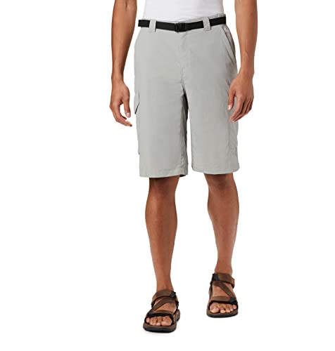 Image of Columbia Men's Silver Ridge Cargo Short, Breathable, UPF 50 Sun Protection, Columbia Grey, 44x12