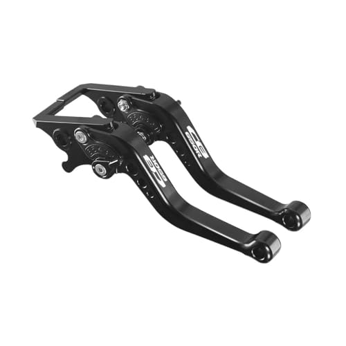 のために ホンダCB650R 2019-2024 CB650F 2014-2024 オートバイ用 調整可能ブレーキレバー ブレーキクラッチハンドルレバー(Black CB650R)