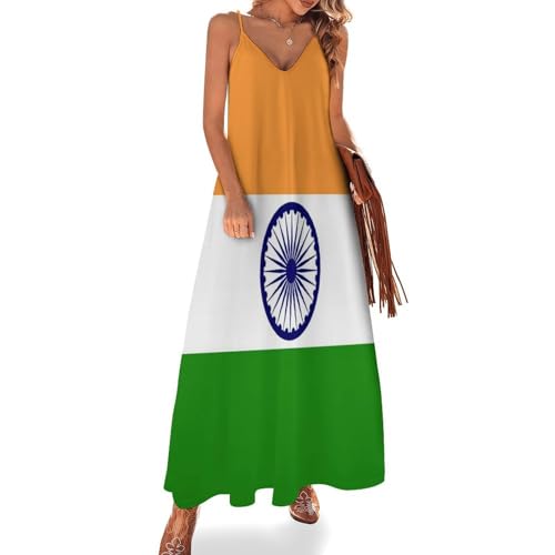 Robe femme drapeau indien géométrique robe d'été bohème chic