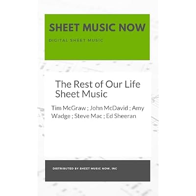 The Rest of Our Life Sheet Music