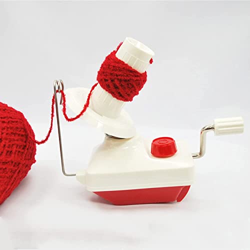 Neelabil Bobbin Winder Yarn String Ball Winder Hand-operated Manual Wool Winder Holder for Wool Fiber Clothing Crafting Home Office Art Use