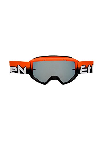 Maschera Cross ETHEN Modello 06 Top Arancione Fluo Nero