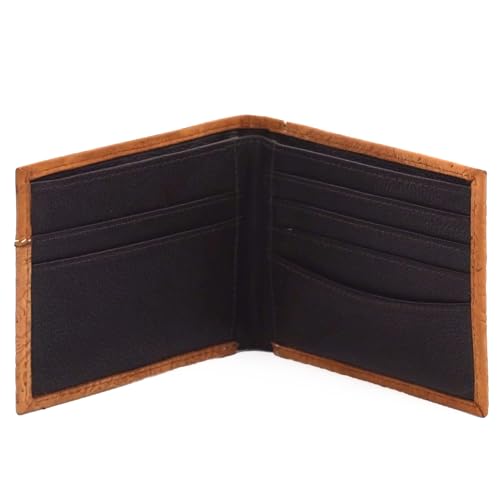 ARIAT Men's Genuine Leather Floral Embossed Bifold Wallet4