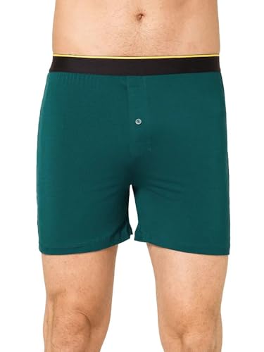 Image of Bummer Micro Modal Boxer Shorts for Men - Ultra Soft & Breathable, 3 Times Softer Than Cotton, Anti-Bacterial, Stretchable for Ultimate Comfort & Style, Pack of 1 (A Shark Tank Product)
