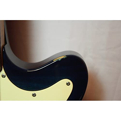 Godin SD5 Blue transparent – Basse électrique – Occasion - Les Beatles, Paul McCartney, John Lennon, RIngo Starr, George Harrison Godin SD5 Blue transparent - Basse électrique - Occasion – Image 4