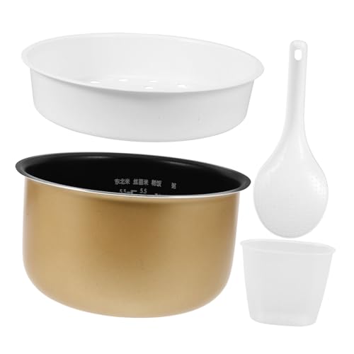 KICHOUSE ご飯 クッカー ライナー インスタント ご飯 クッカー テフロン加工 調理器具 インスタント クッカー インスタントポット アクセサリー インスタントポット 替え 鍋 ご飯 炊飯器