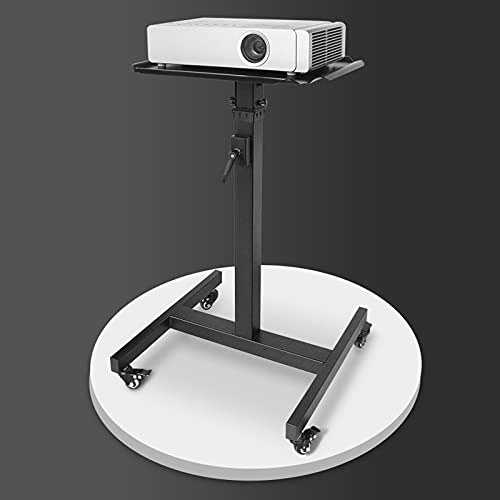 Soporte de piso para proyector con ruedas ajustable 80-120 cm miniatura 5