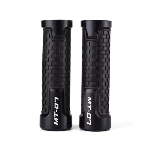 Couvre-poignées de moto antidérapantes CNC pour guidon MT07 FZ07