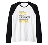 «sotto al ponte. ma stai scherzando?» meme frasi simpatiche maglia con maniche raglan