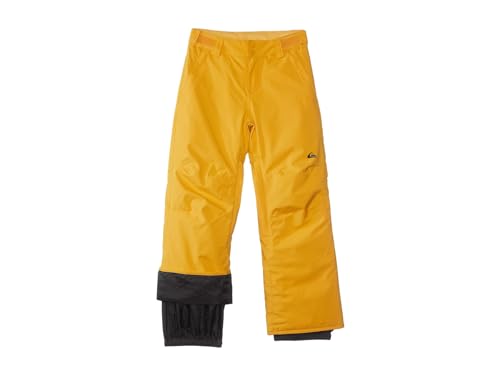 Pantalon de snowboard Quiksilver Estate vêtement hiver garçon jaune 14 ans