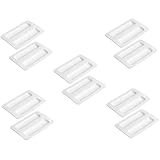 PRETYZOOM 5 Juegos Tostadora Inteligente Cubre Tostadora De Secado Pinzas Para Barbacoa Para Asar Tostadoras Revolución Tostadora Máquina De Desayuno Tostadora Protectora 2 piezas * 5