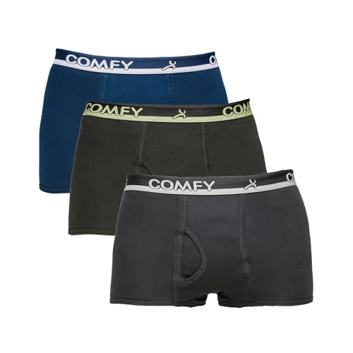 Image of Amul Comfy Men's Trunk Underwear | Soft Outer Elastic | Soft Waistband | Breathable Comfortable Innerwear | Pack of 2 | Color May Vary