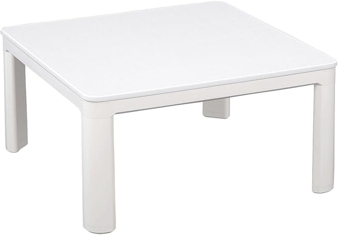 Amazon.co.jp : カジュアル こたつ テーブル75×75cm 正方形 一人暮らし
