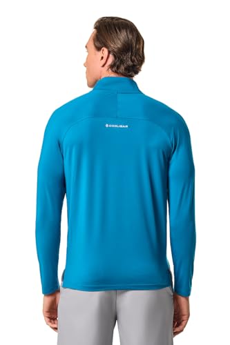 Coolibar UPF 50+ Men's Fairway Golf Pullover - Sun Protective3
