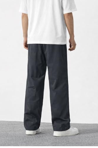 Image of NETCLICK Men's Straight Fit Track Pant with Zipper Pocket | Gym Joggers | Activewear & Casual Sports Lower