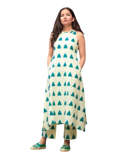 Leriya Fashion Women Rayon Knee Length Kurta Pant Set