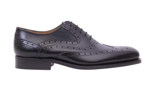 Image of BARKER Liffey Men's Handmade Leather Brogue Oxford Dress Shoes - Timeless Elegance & Superior Craftsmanship for Formal & Business Wear