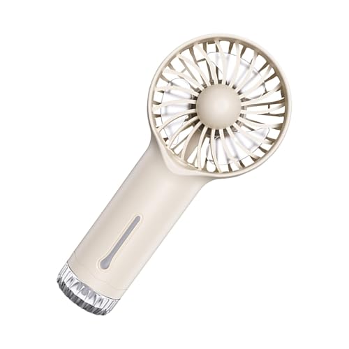 Walopola Ventilador de niebla, ventilador de pulverización de agua, dispositivo de refrigeración recargable de 3 velocidades, enfriador eléctrico para viajes, al aire libre, maquillaje, camping, hogar