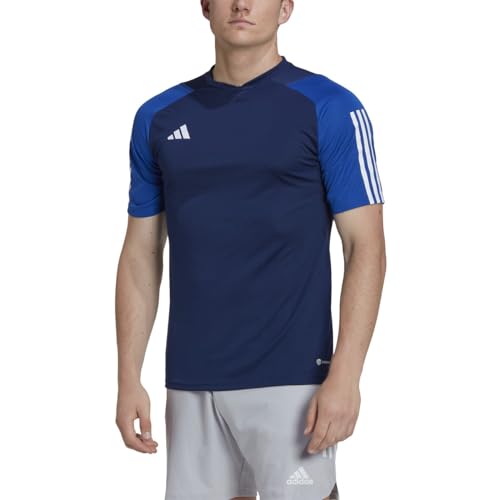 adidas Tiro 23 Competition - playera de fútbol para hombre, Equipo Azul Marino, S