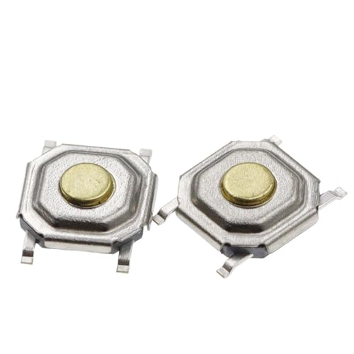 Bouton poussoir SMD 4x4x1.5mm micro interrupteur tactile 4 broches à tête cuivre
