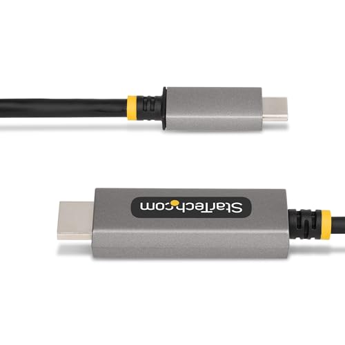 Image of StarTech 10ft USB-C to HDMI 2.1 Cable, 8K 60Hz or 4K 144Hz, HDR10, USB4