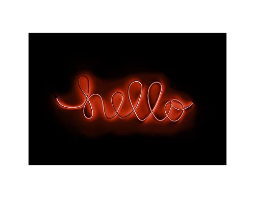 Image of We R Makers Happy Jig Neon Wire-Burnt Orange