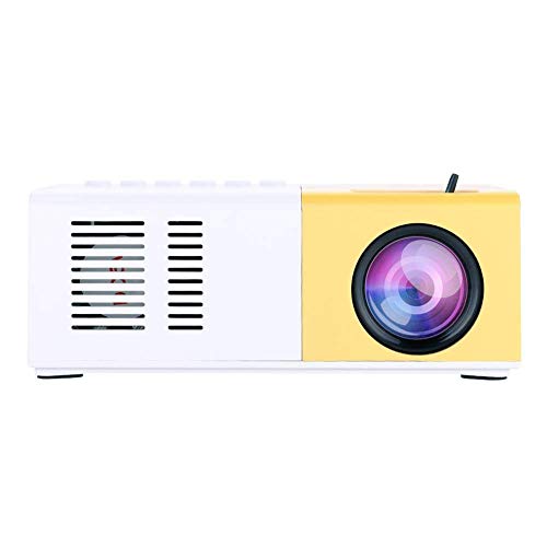 Bobopai Mini Projector, LED Video Projector Full HD 1080P Supported Portable Movie Projector Life Home Theater Video Projector HDMI VGA Multimedia Player(UK)