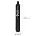 TUXING 4500Psi Pcp Air Tank 0.7L 42Cu in 700cc Carbon Fiber HPA Tank,Gas Cylinder,Paintball Hunting for PCP Air Rifle Gun Daystate and FX Thread M18 * 1.5 (0.7L Pcp Air Tank)