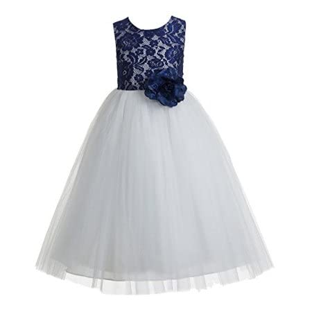 Image of Girl's Synthetic A-Line Maxi Dress