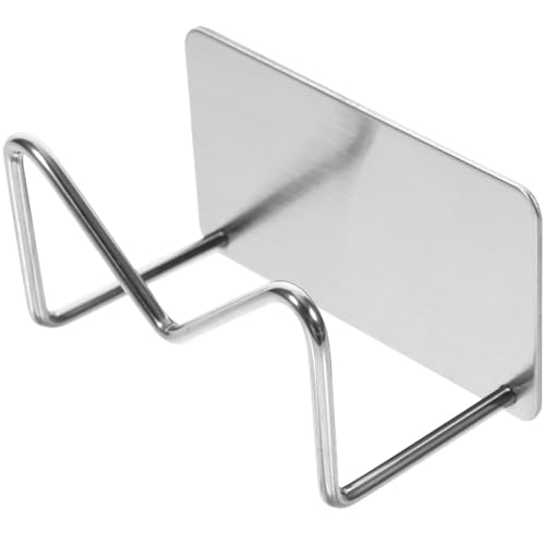 SMASOLO 水切り機能付きキッチンハンギングスポンジホルダー 流し台収納ラック 多機能排水バスケット スポンジ 巾収納用 耐久ステンレス製