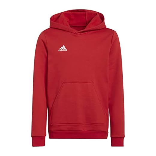 adidas ENT22 Hoody Y Sweatshirt, Unisex Kids, Team Power Red 2, 1314