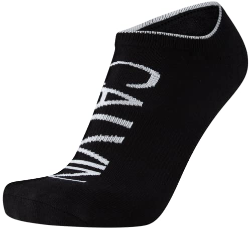 Image of Calvin Klein Mens No Show Socks - 6 Pack Soft Cotton Blend Cushioned Athletic Low Cut Socks for Men for Sports and Running