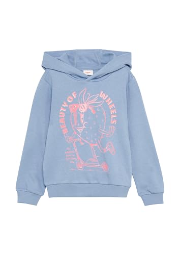 s.Oliver Junior Kapuzen-Sweatshirt mit Frontprint