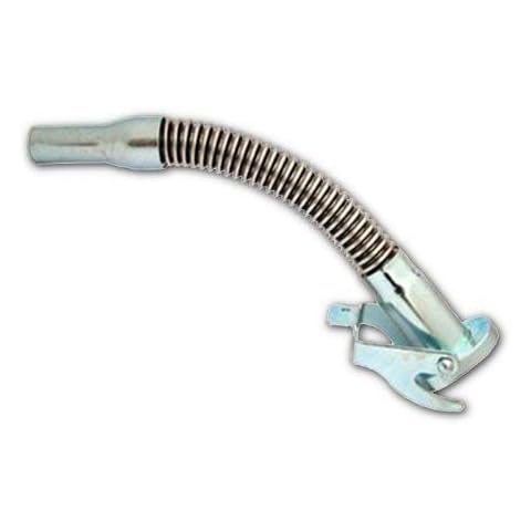 ASC - Silver Flexible Pouring Spout for Jerry Can Fits 5L 10L 20L Jerry Cans - Universal UK/EU Fitting Cover