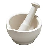 Premier Housewares 1001102 Mortier et Pilon en Blanc