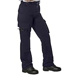Rothco Womens EMT Pants – Comfortable First Responder Uniform Performance Cargos, Midnight Navy Blue, 12
