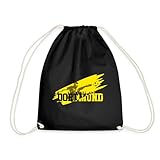 Spreadshirt Die Macht Aus Dortmund Turnbeutel | Sportbeutel Aus Baumwolle Schwarz Gelb | Für Training oder Stadionbesuch, One size, Schwarz