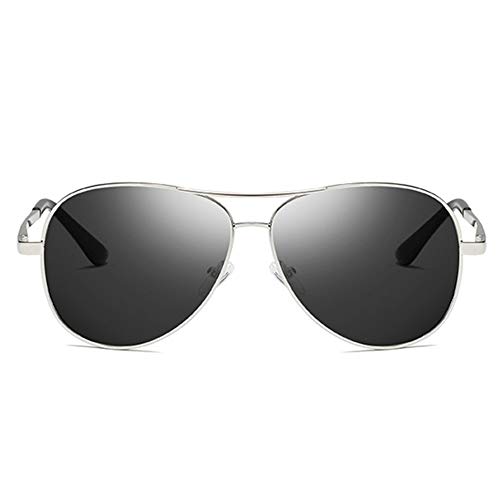 Retro Aviator Polarized Sunglasses, Men's Driving Sun Glare Glasses