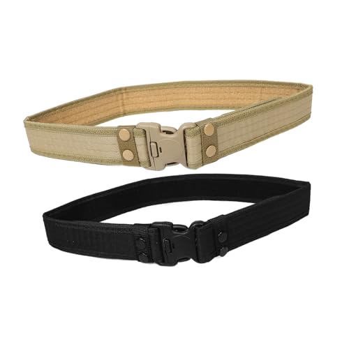 Didiseaon Outdoor Waist Belt Set Heavy Duty Hiking Belt Adjustable Straps for Men