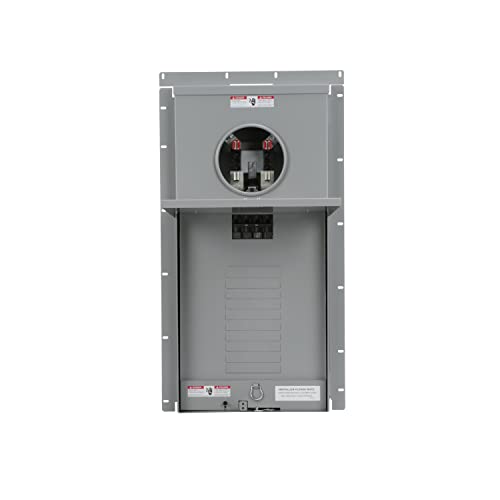 Siemens Mc2040B1200F 20 Space 40 Circuit 200-Amp Flush Mount Meter Load Center Combination With Ring Type Cover #TOP1