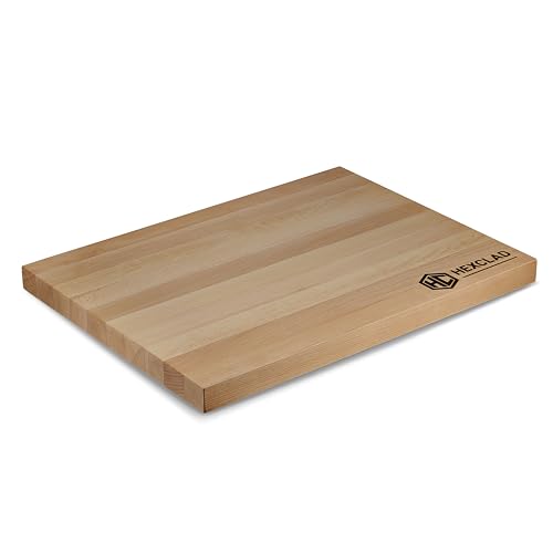 Tabla de cortar HexClad extra grande de madera miniatura 1