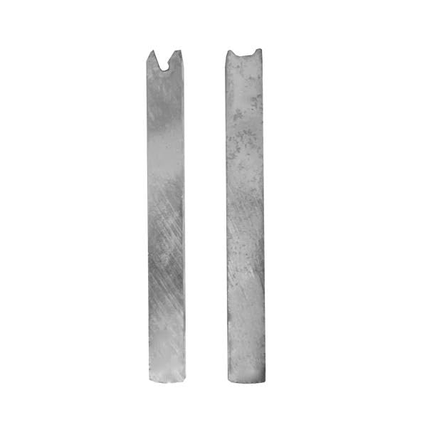 Sellon24 Mordaza de presión 7 x 4,5 mm para pinzas de presión de cuerda, herramienta de montaje, acero inoxidable, sistema de cuerda