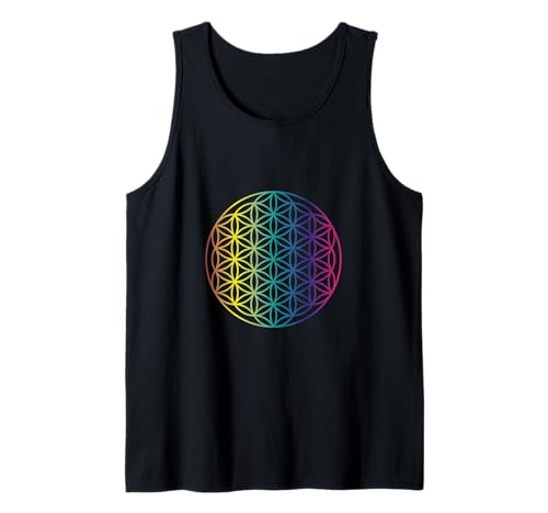 life flower of life mandala Camiseta sin Mangas